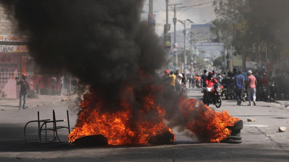 Bandas armadas en Haití. Foto: Reuters.
