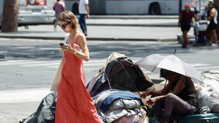 Ola de calor. Foto: Reuters.