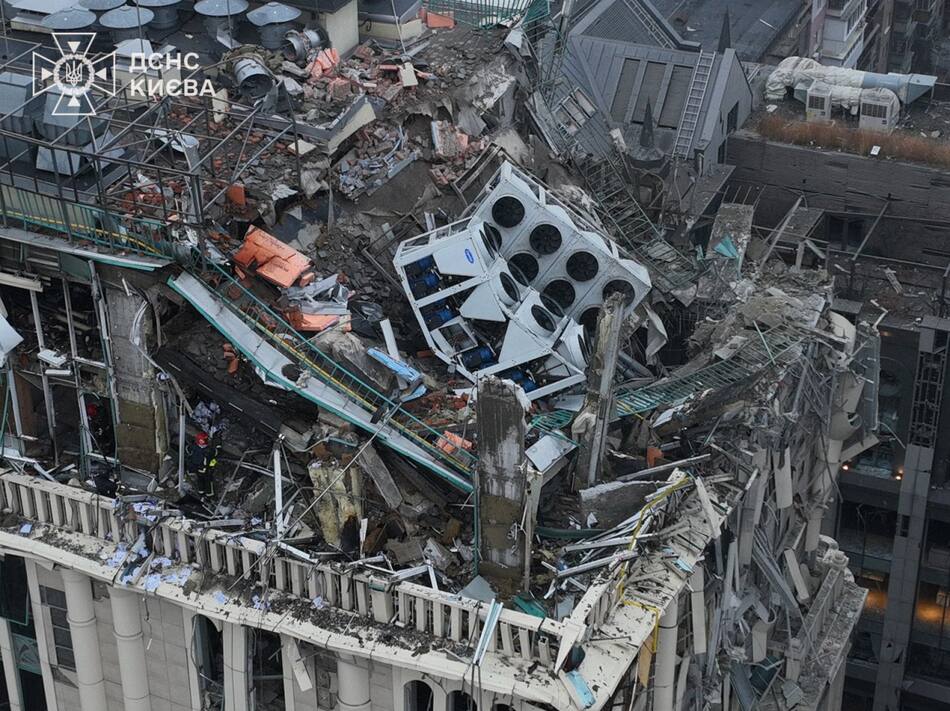 Ataque masivo de Rusia contra Ucrania. Foto: Reuters.