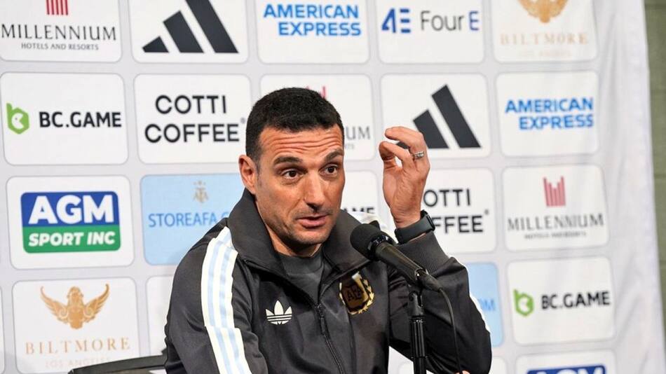 Lionel Scaloni. Foto: NA.