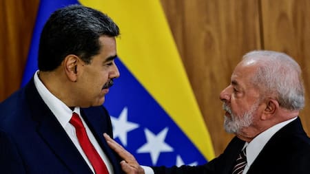 Lula da Silva y Nicolás Maduro. Foto: Reuters.