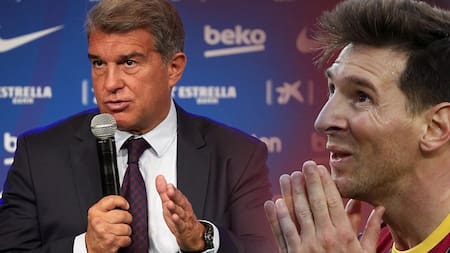 Joan Laporta, Lionel Messi, Barcelona, EFE, Reuters