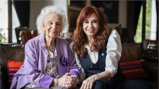 Cristina Kirchner saludó a Estela de Carlotto por su cumpleaños 95: “Imprescindibles en la historia de nuestro país”