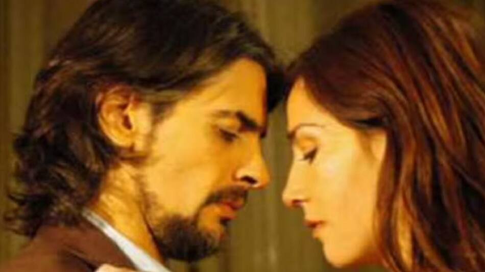 Pablo Echarri y Paola Krum. Foto: captura Telefe.
