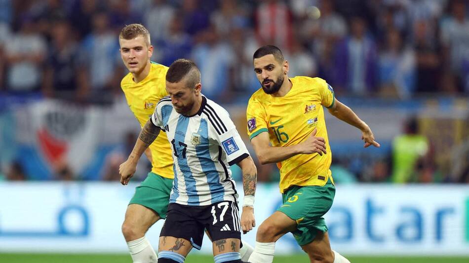 Alejandro Papu Gómez en el Mundial de Qatar. Foto: REUTERS.