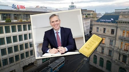 Philipp Wehle, el UBS y el Credit Suisse. Foto: Canal 26, Reuters.