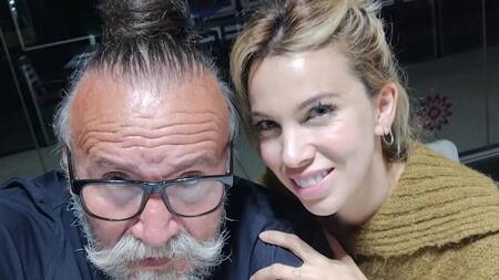 Cacho Garay y Verónica Macías cuando eran pareja. Foto: archivo,