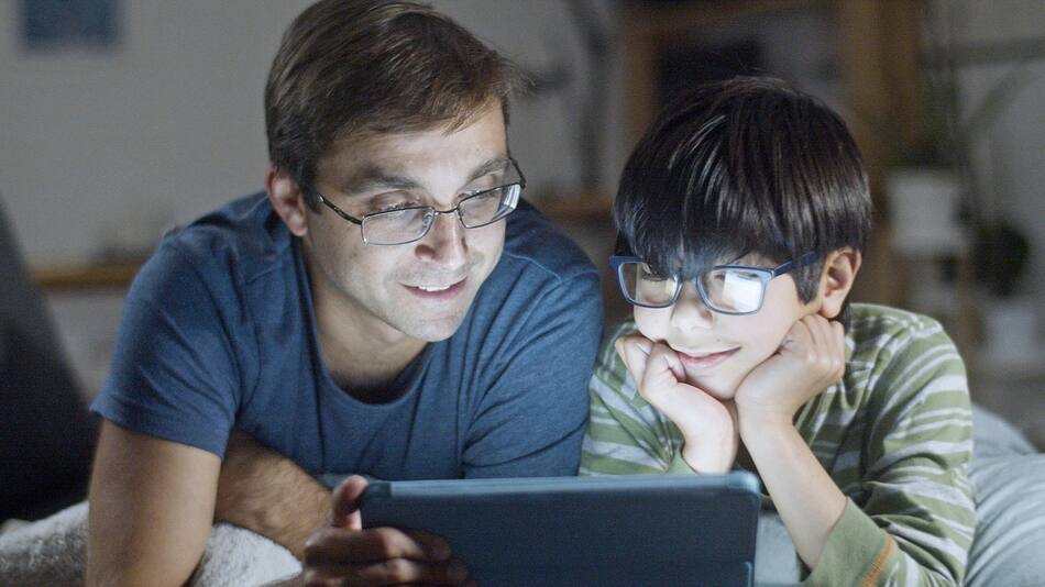 Día del padre, padre e hijo. Foto: Pexels.