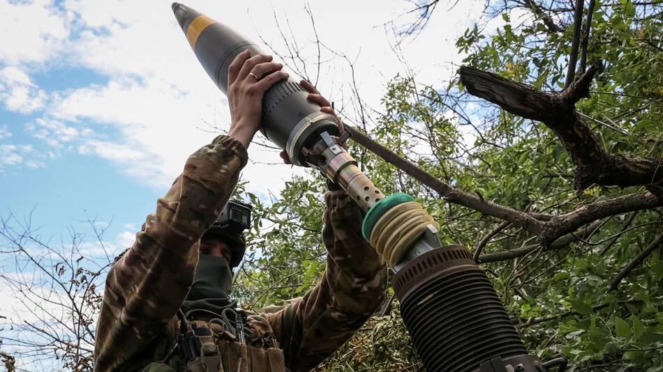 Ucrania destruyó artillería de Rusia y recuperó Staromayorske. Foto: Reuters.