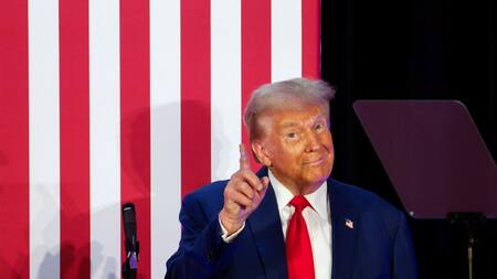 Donald Trump, expresidente y candidato presidencial de EE.UU. para los comicios de noviembre. Foto: Reuters.