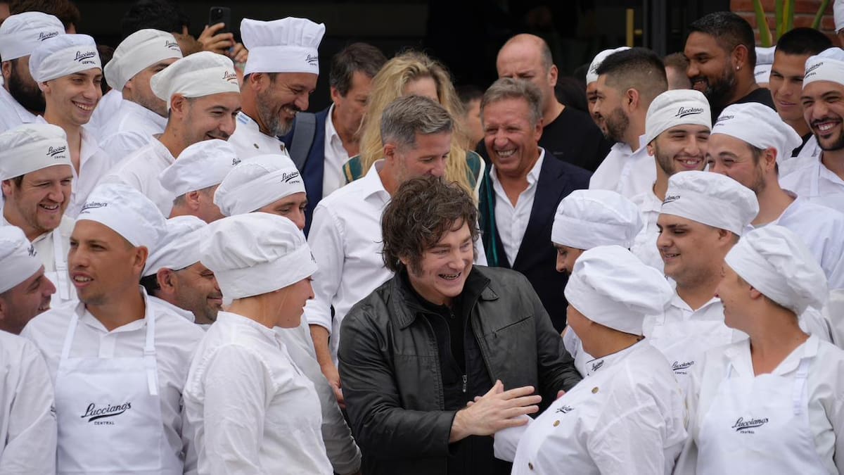 El presidente visitó Mar del Plata el lunes 26 de enero.