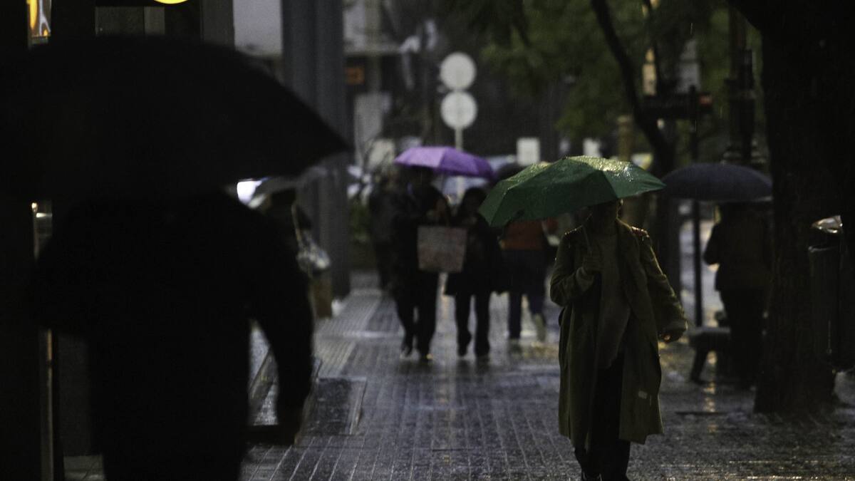 Alerta por tormentas este domingo 16 de febrero. Foto: NA.
