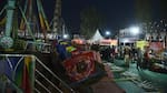 Video impactante: colapsó una atracción en una feria de la India, un policía murió y hay 13 heridos