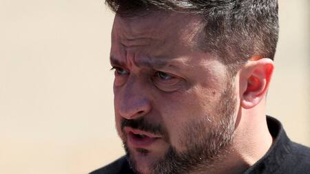 Volodimir Zelenski, presidente de Ucrania. Foto: Reuters.