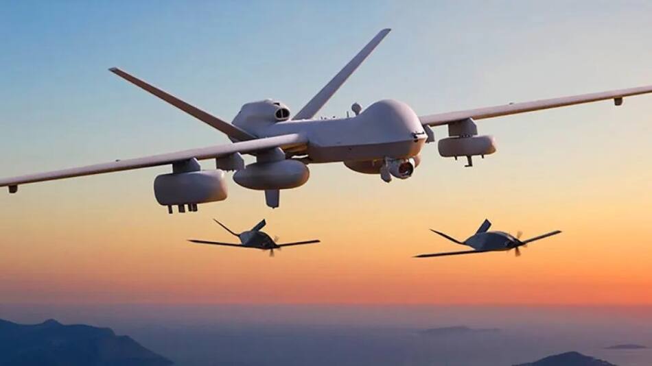 Dron Reaper estadounidense. Foto: Archivo.