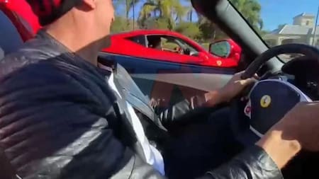 Picada entre dos Ferrari en Nordelta, captura video