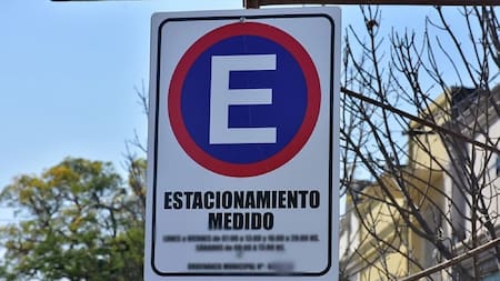 Estacionamiento medido. Foto: Archivo.