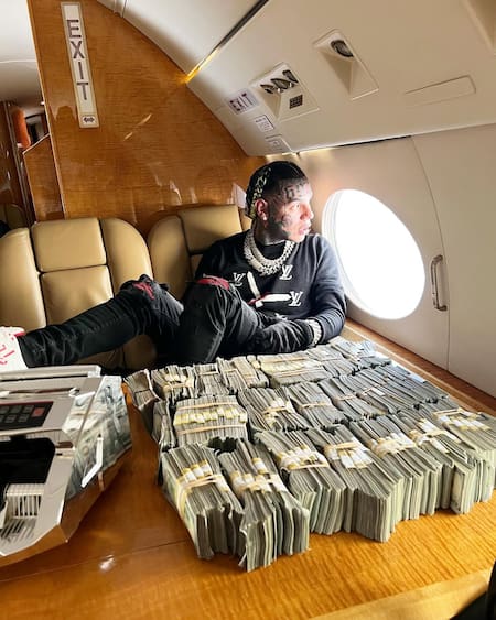 El rapero Tekashi 6ix9ine.