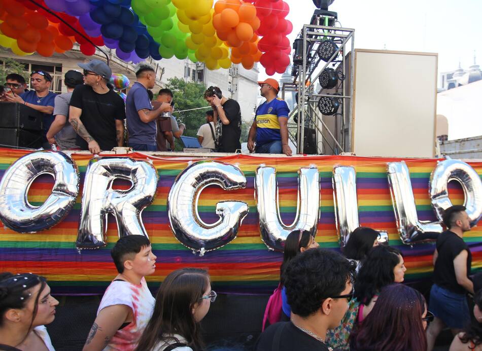 Marcha del Orgullo. Foto: NA.