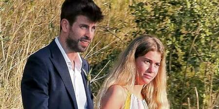Clara y Gerard Piqué. Foto: Hola.com