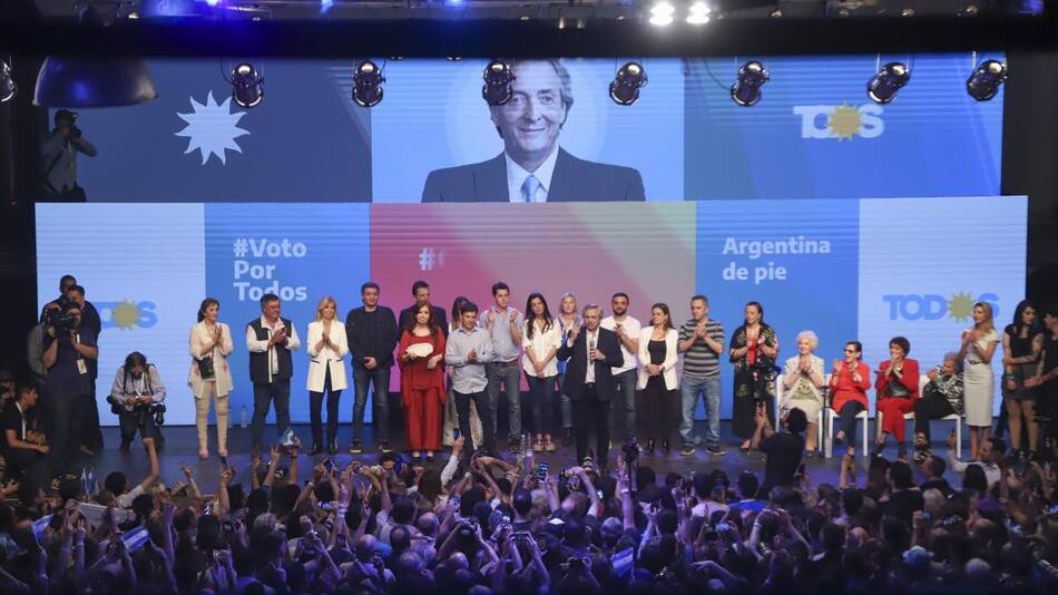 Alberto Fernández, elecciones 2019, Agencia NA