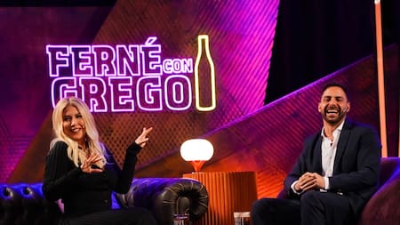 Wanda Nara y Grego Rossello.