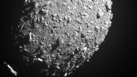 Asteroide desviado por la NASA. Foto: EFE.