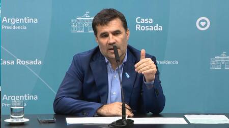 Darío Martínez, ministro de Energía. Foto: NA.