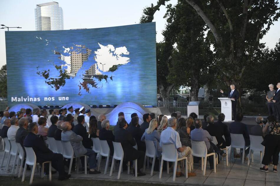 Alberto Fernández habló de Malvinas_Télam