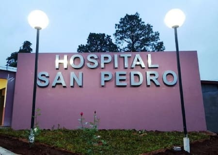 Hospital San Pedro de Misiones. Foto: Misiones.gob