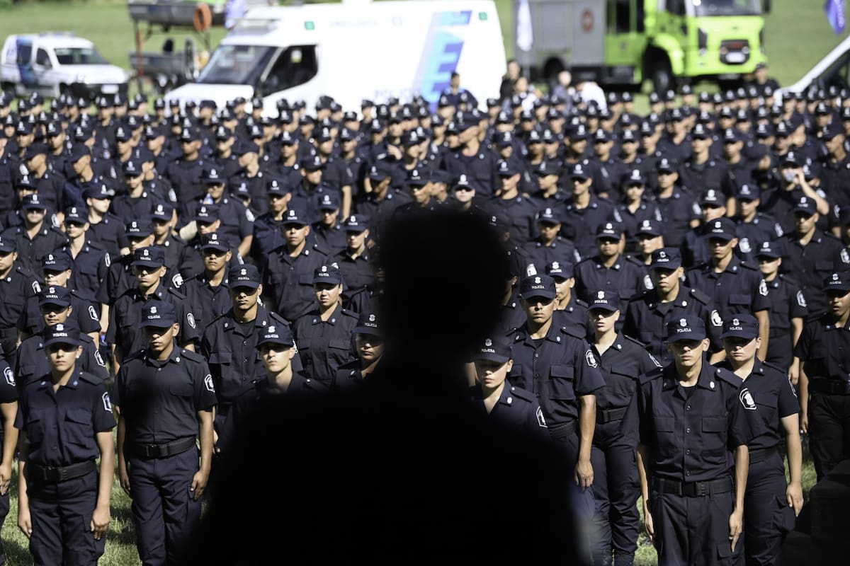 Policía de la Provincia de Buenos Aires. Foto: Prensa PBA