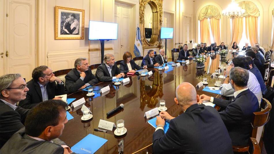 Reunión de Gabinete - Ministros - Gobierno (NA)