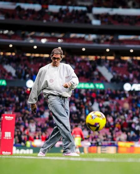 El look de Rodrigo De Paul. Foto: Instagram.