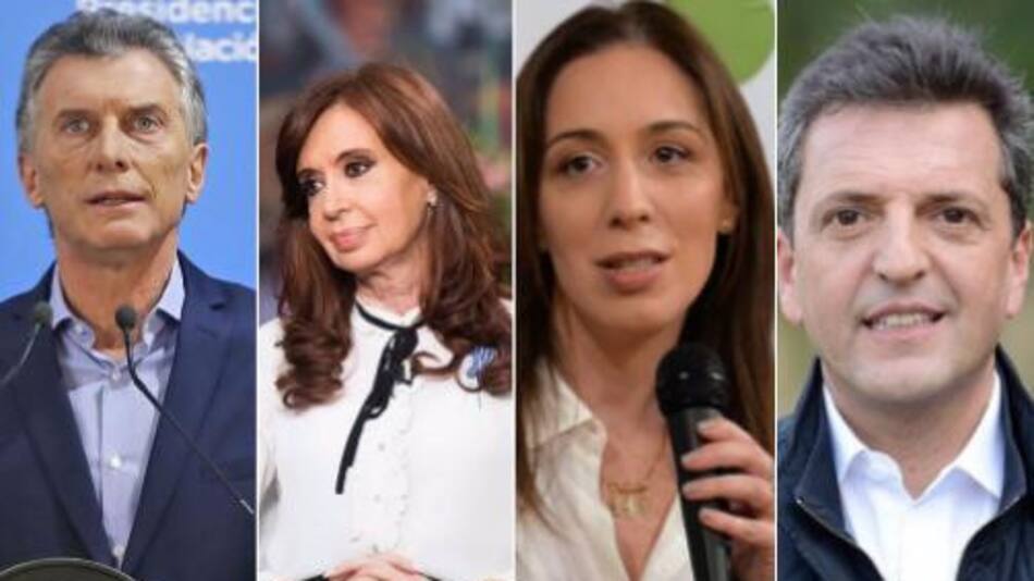 Macri - Cristina - Vidal - Massa