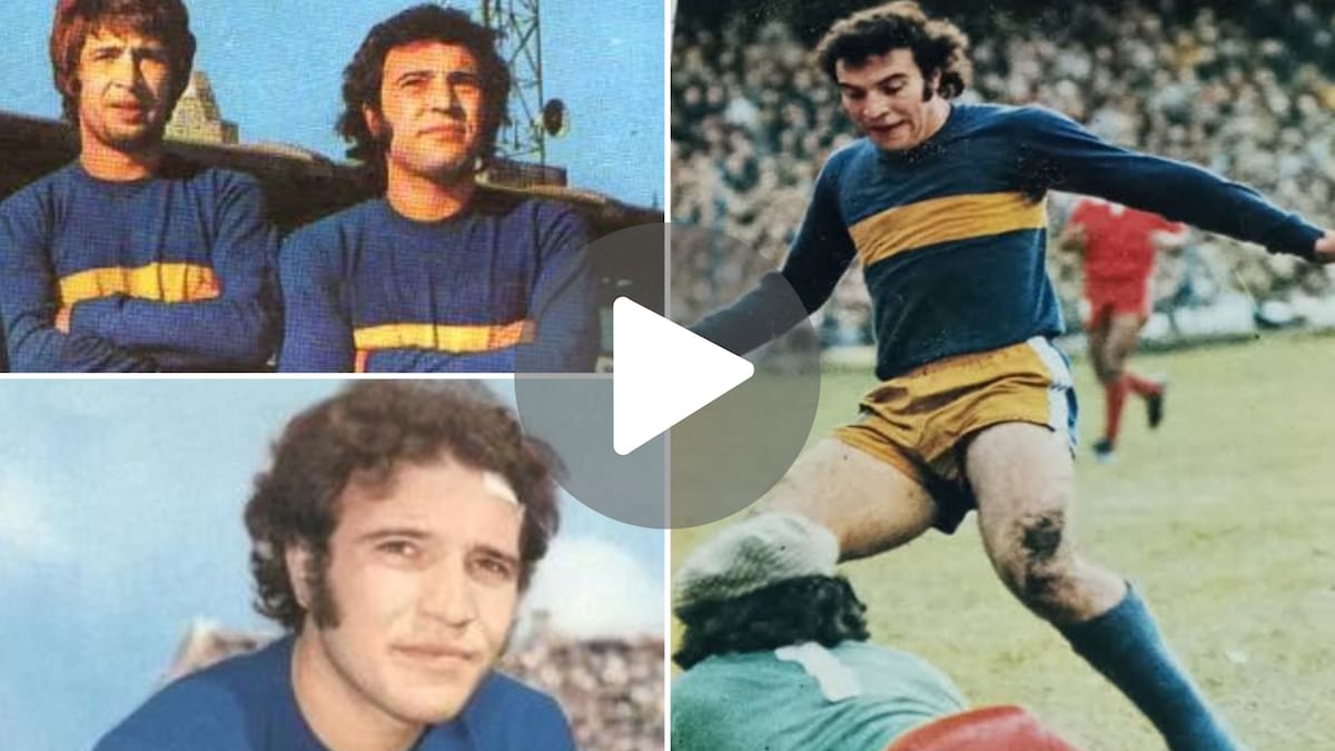 Osvaldo Potente, ídolo de Boca en la década del '70
