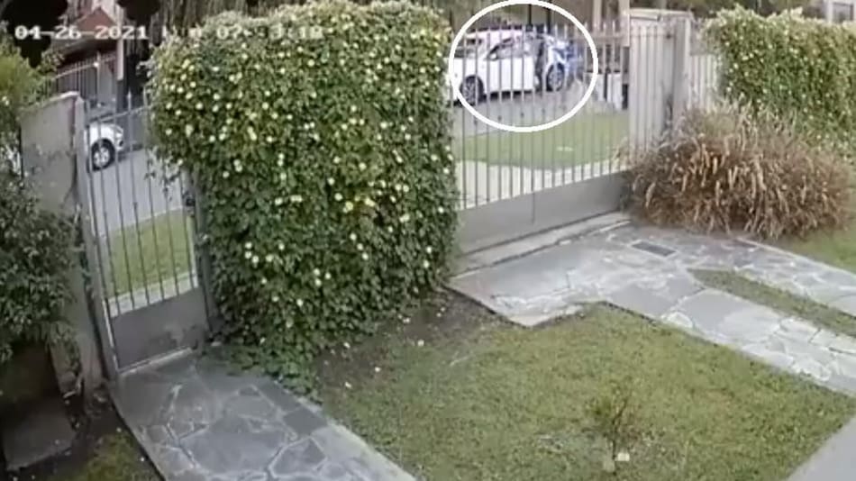 Robo en Villa Luzuriaga, captura video