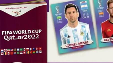 Álbum de figuritas Mundial de Qatar 2022. Foto: Panini
