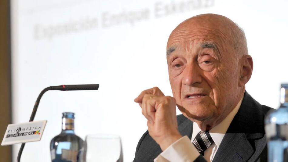 Murió a los 99 años Enrique Eskenazi. Foto: archivo NA