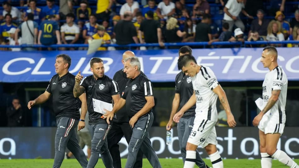 Leonardo Madelón; Boca-Central Córdoba. Foto: NA.