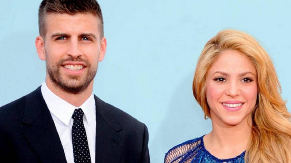 Shakira y Piqué. Foto: NA.