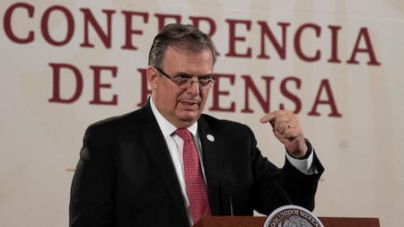 Marcelo Ebrard, Canciller mexicano. Foto: Gobierno de México