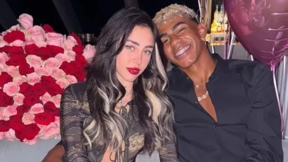 Lamine Yamal y Nicki Nicole.
