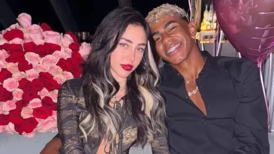 Lamine Yamal y Nicki Nicole.