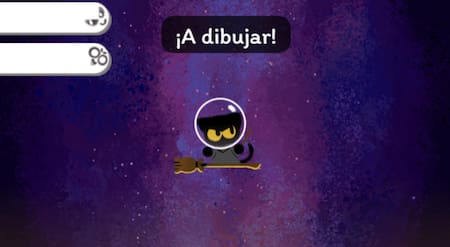 Doodle de Google por Halloween. Foto: captura Google.