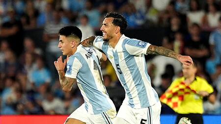 La Selección Argentina derrotó 1 a 0 a Uruguay. Foto: X @Argentina