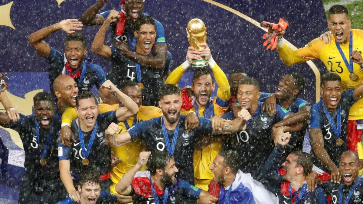 Francia campeón - Final Mundial 2018 - Selección Croacia vs Selección Francia (Reuters)