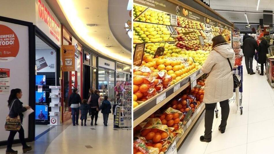 Shoppings y Supermercados