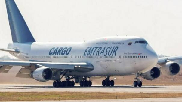 Tribunal de EEUU ordenó el decomiso del avión venezolano-iraní varado en Ezeiza