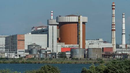 La central nuclear ucraniana , Yuzhnoukrainsk. Foto: Reuters.