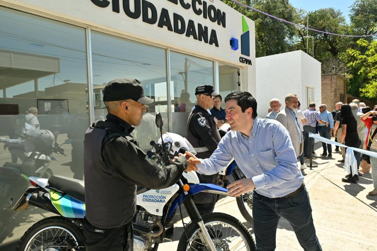 Nardini inauguró dos obras articuladas con el sector privado